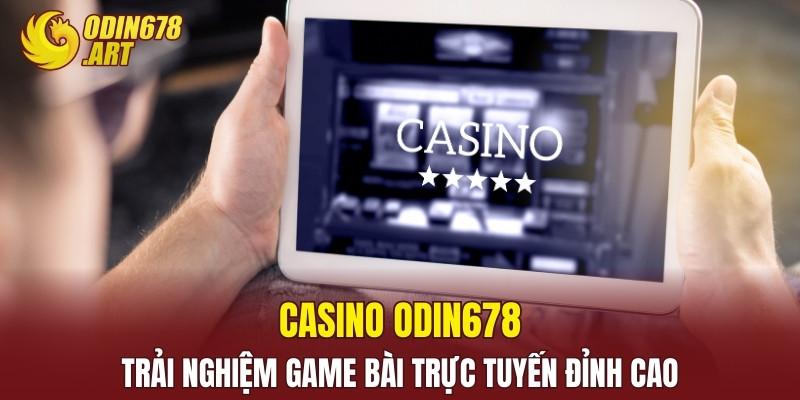 Casino ODIN678 - Trải Nghiệm Game Bài Trực Tuyến Đỉnh Cao