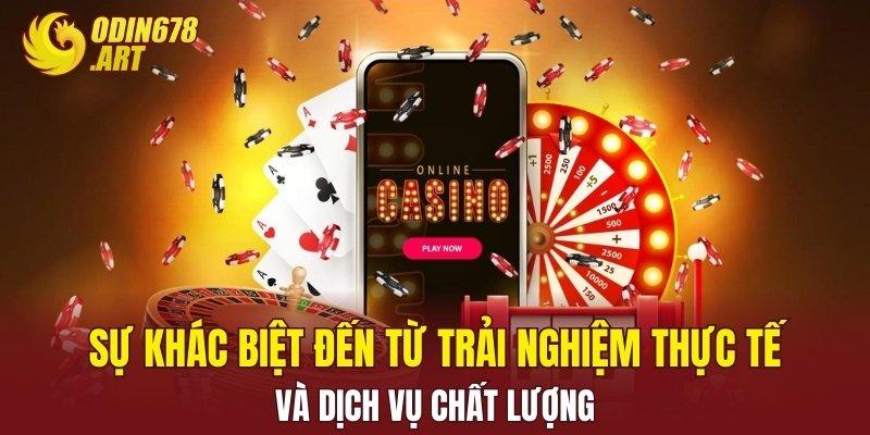 Sự khác biệt đến từ trải nghiệm thực tế và dịch vụ chất lượng