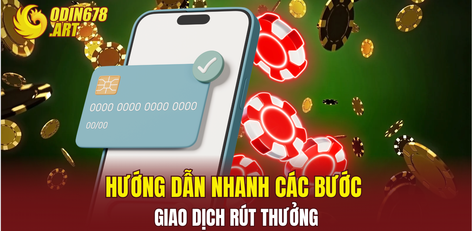 Hướng dẫn nhanh các bước giao dịch rút thưởng